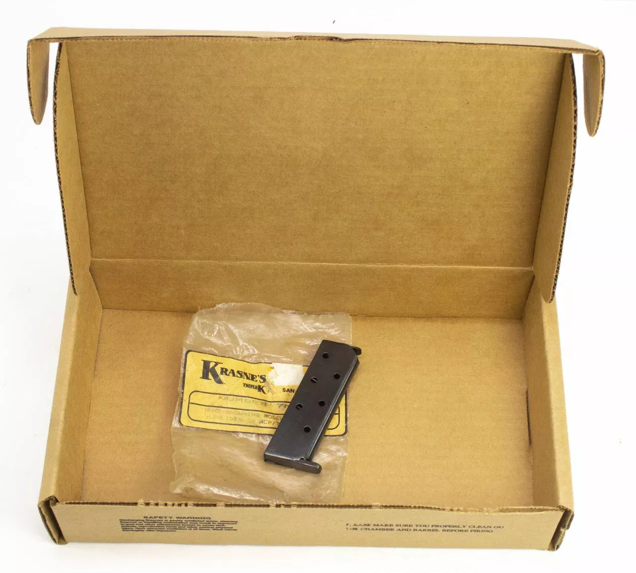 (1) NEW TRIPLE K BROWNING 1910 32ACP 7RD MAGAZINE