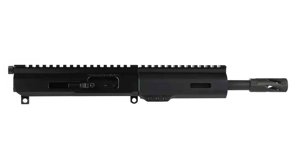 .17 HMR Side Charging Upper | 7.5" Parkerized Heavy Barrel| 1:9 Twist | 4150MLOK Split Rail