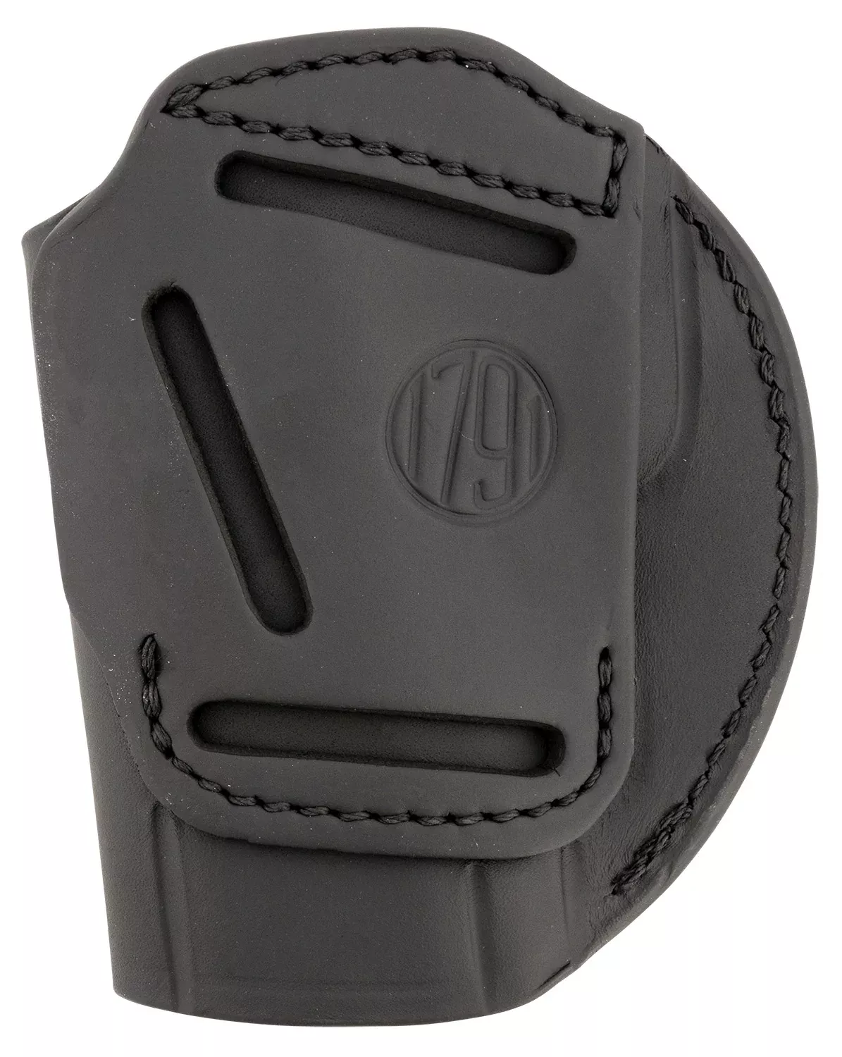 1791 Gunleather 3WH6SBLA 3-WayIWB/OWB Size 06 Black Leather Belt Loop Fits Beretta 92 Fits Walther PPQ Fits Sig P320 Ambidextrous Hand
