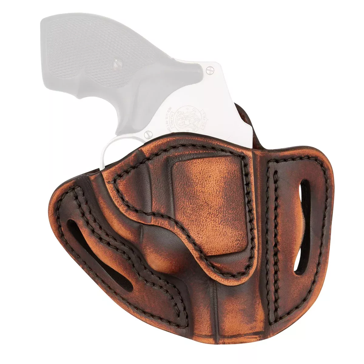 1791 Gunleather RVHIWB1CVTGR RVHIWB Size 01 Vintage Leather Belt Clip Right Hand