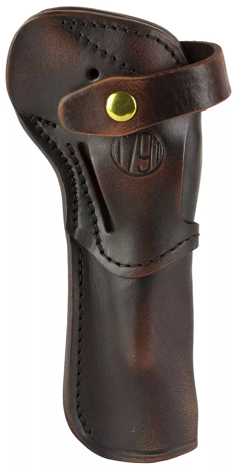 1791 Gunleather SARVH65VTGA Single Action 6.5 Open Carry Vintage Leather Belt Ambidextrous