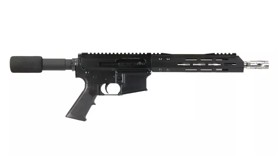 .22 Magnum Side Charging Pistol | 10.5" Stainless Heavy Barrel| 1:16 Twist | Forged Lower | MLOK
