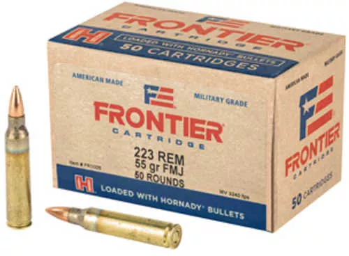 223 Remington 50 Rounds Ammunition Hornady 55 Grain FMJ