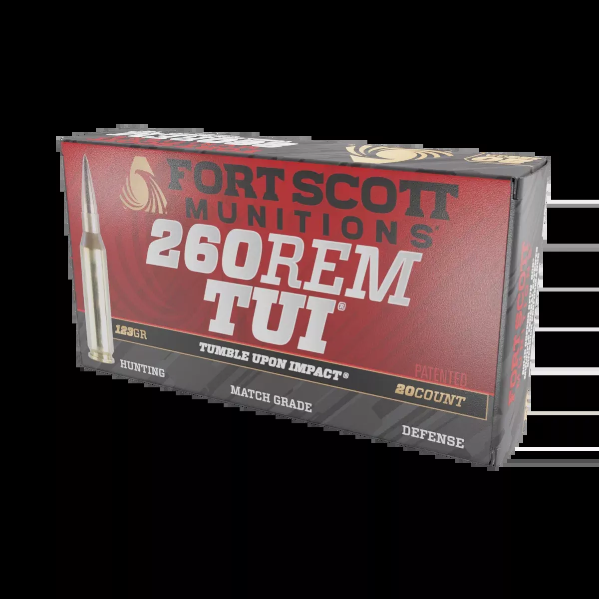 260 REM SCS TUI - 123GRSolid Copper Ammo