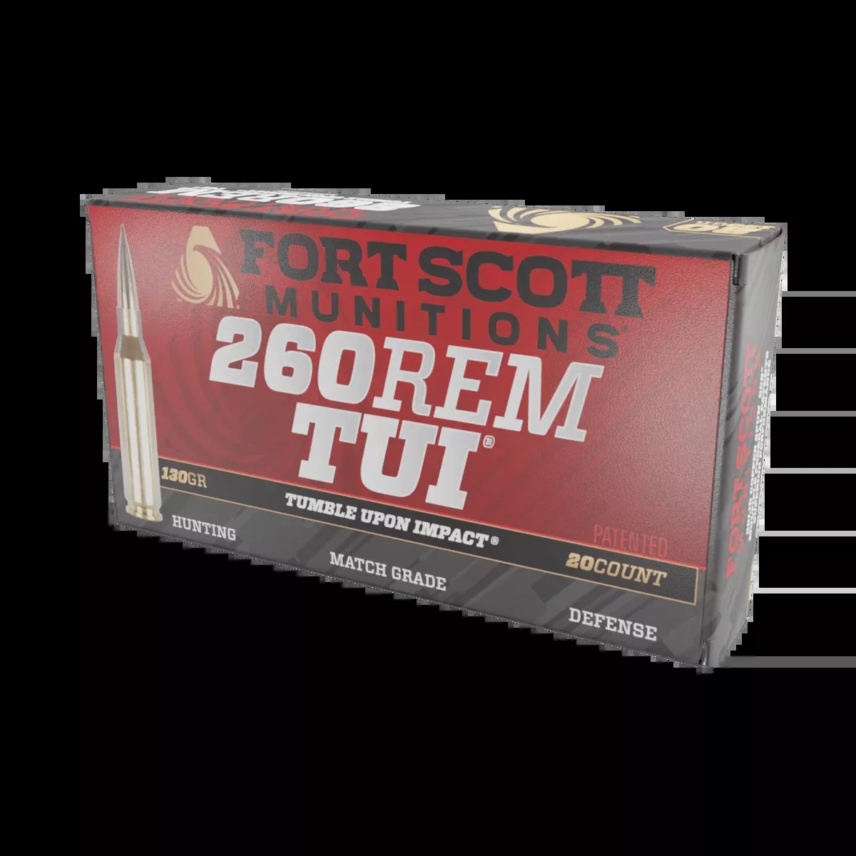 260 REM SCS TUI - 130GR Solid Copper Ammo