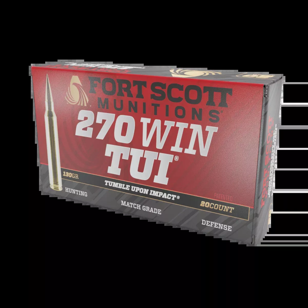 270 Win TUI- 130GR Solid Copper Ammo