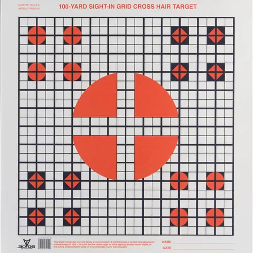 30-06 Sight in Grid Target20 pk.