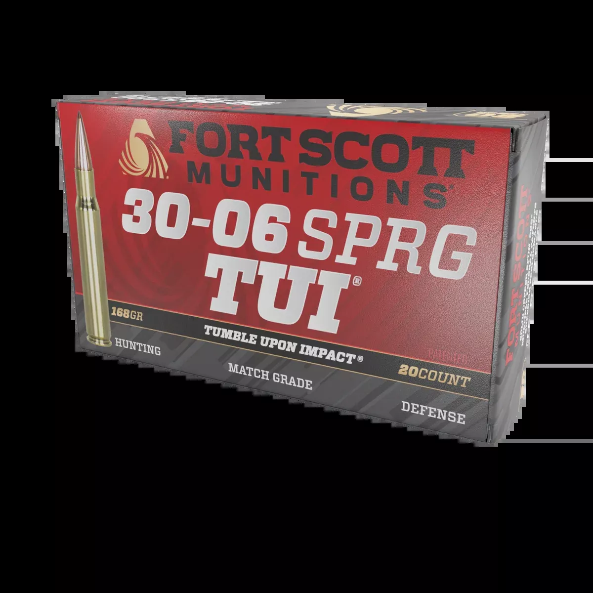 30-06 SPRG SCS TUI - 168Gr Solid Copper Ammo