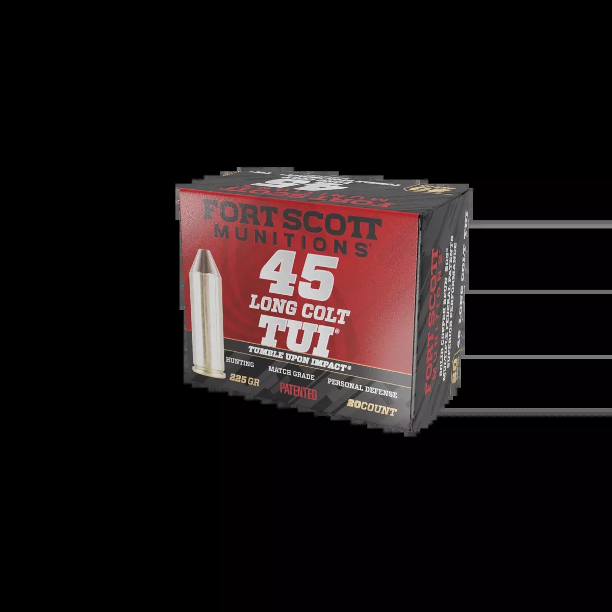 45 Long Colt TUI - 225Gr Solid Copper Ammo
