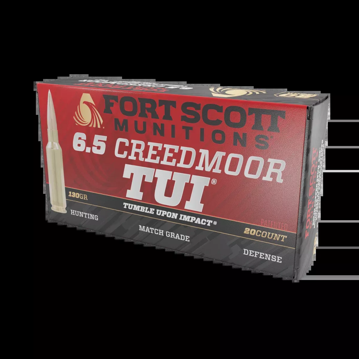 6.5 Creedmoor SCS TUI - 130GR Solid Copper Ammo