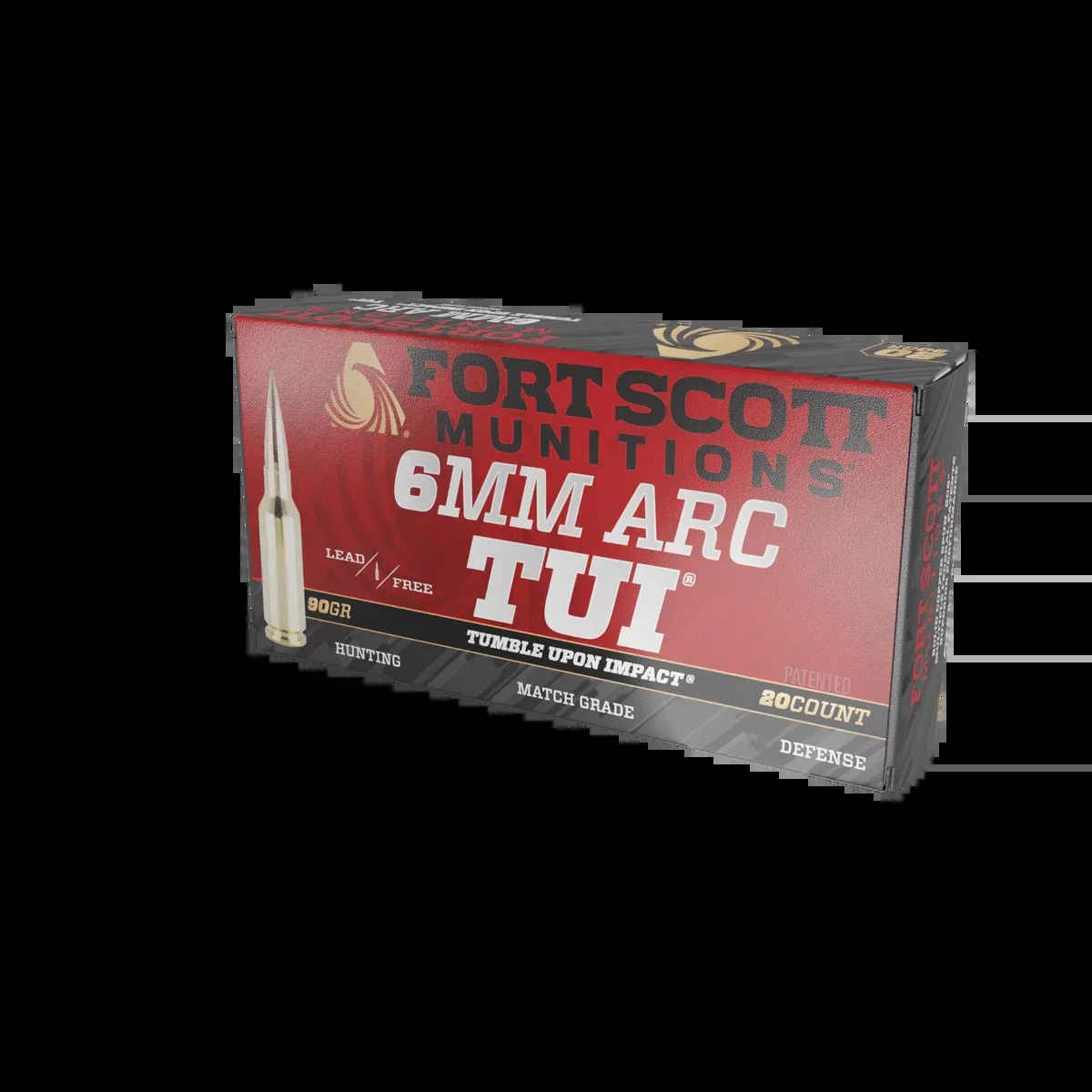 6MM ARC SCS TUI - 90GR Solid Copper Ammo