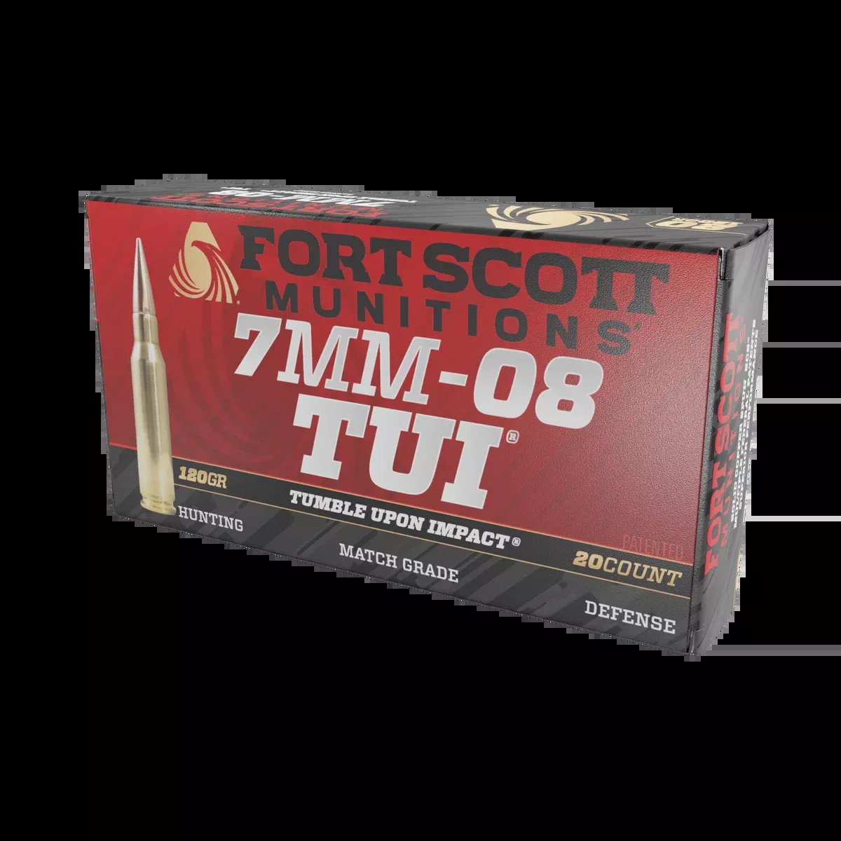 7MM-08 Rem SCS TUI - 120GR Solid Copper Ammo