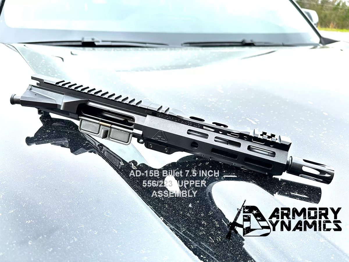 AD-15B 556/223 Billet 7.5" Barrel w/ ASC HG Assembly