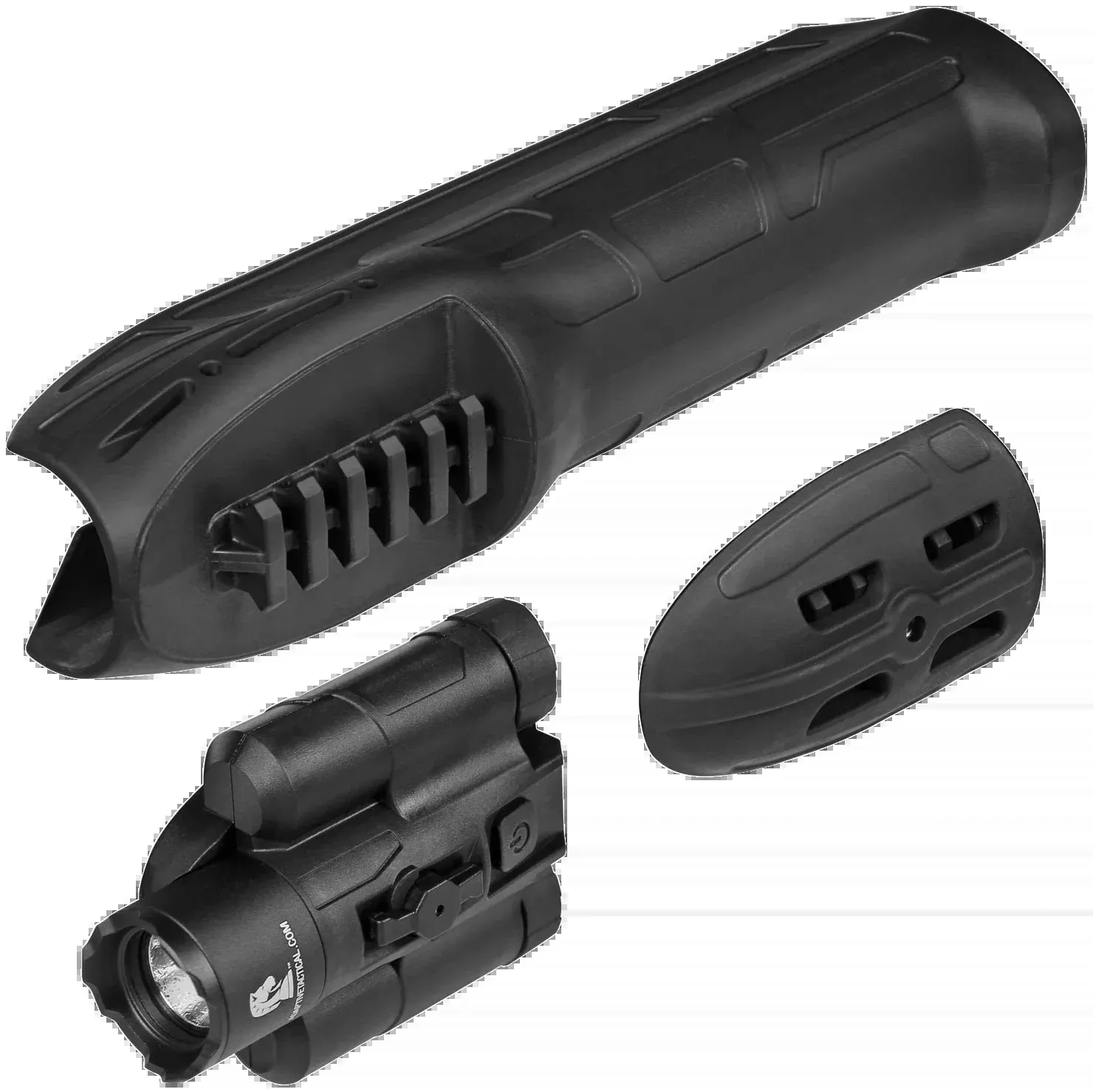 ADAPTIVE TACTICAL EX Performance Tactical Light Forend, 300 Lumen Flashlight for Remington 870/1100/11-87 AT02900