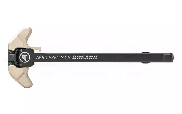 Aero FDE BREACH Ambi Charging Handle Choose Large or Small Lever Ambidextrous (AR10)