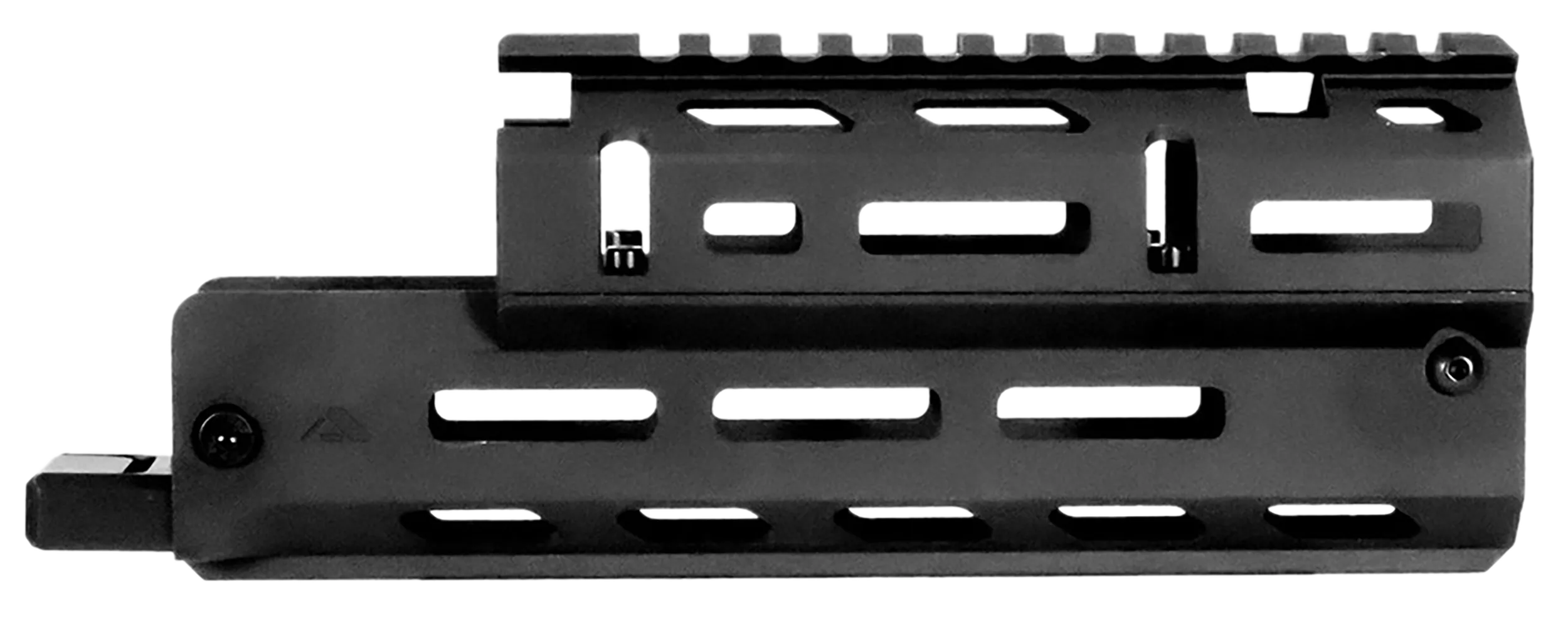 Aim Sports MMAK02 Russian HandguardShort & Drop-in, M-LOK 2-Piece Style Made of 6061-T6 Aluminum with Black Anodized Finish for AK-47