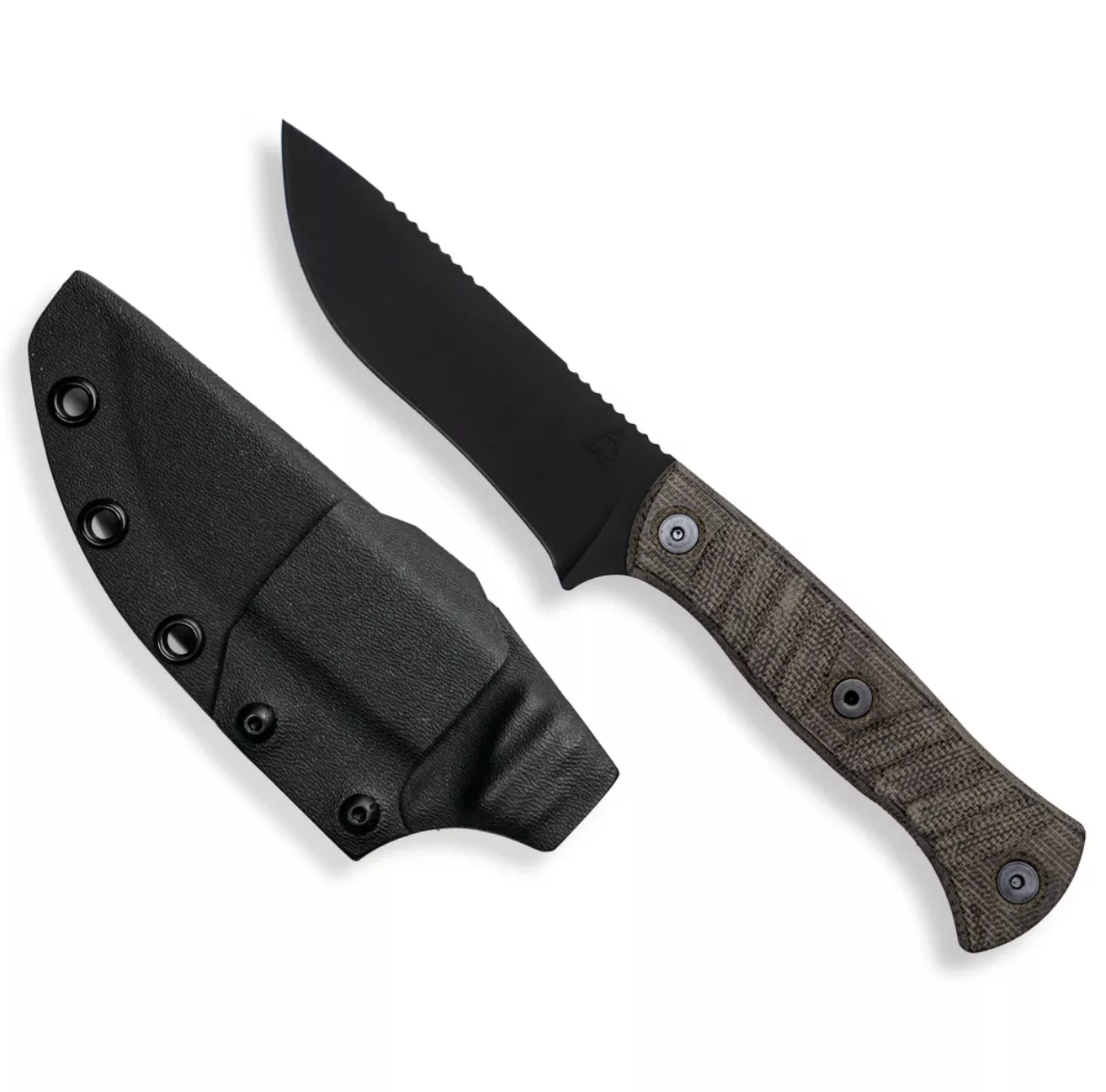 Alaska Blade Works Kodiak Skinner Knife - Armor Black Cerakote - ABWKSKABC