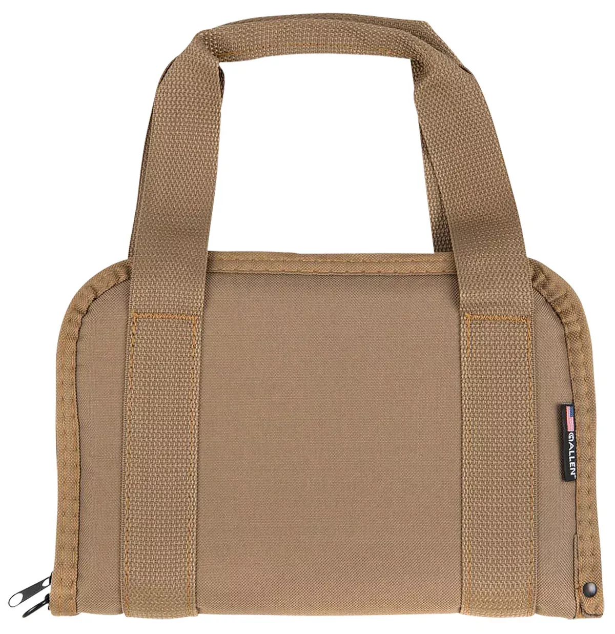 Allen 3642 Pistol ToteFlat Dark Earth Endura 11.50" Long Lockable Holds 1 Handgun