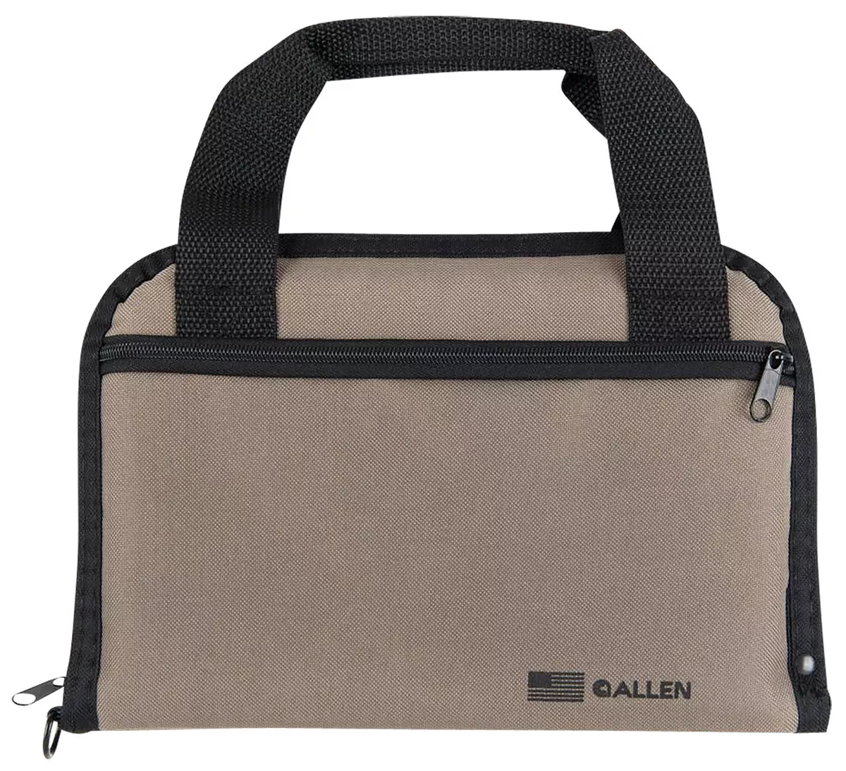 Allen 3644 Pistol ToteTaupe Endura w/Exterior Pocket 11.50" Long Lockable Holds 1 Handgun