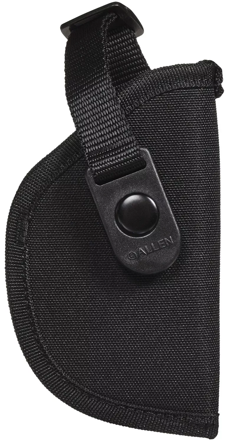 Allen 44805 CortezOWB, Size 05, Black Polyester, Fits S&W Bodyguard, Ruger LC/LCP II, Belt Loop Mount Right Hand