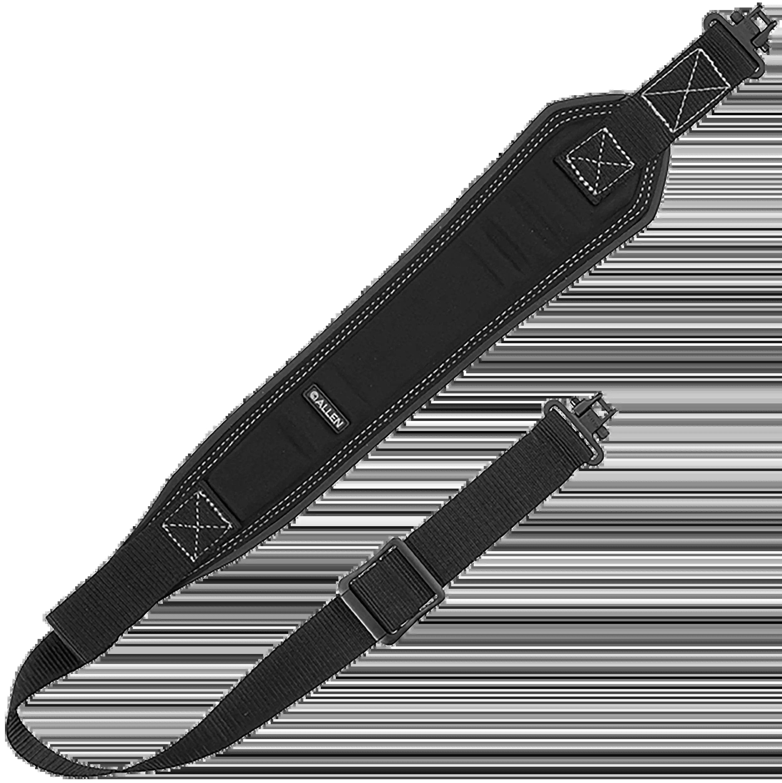 Allen 8342 Glen EagleBlack Heavy-Duty Webbing With BakTrak Adjustable Rifle