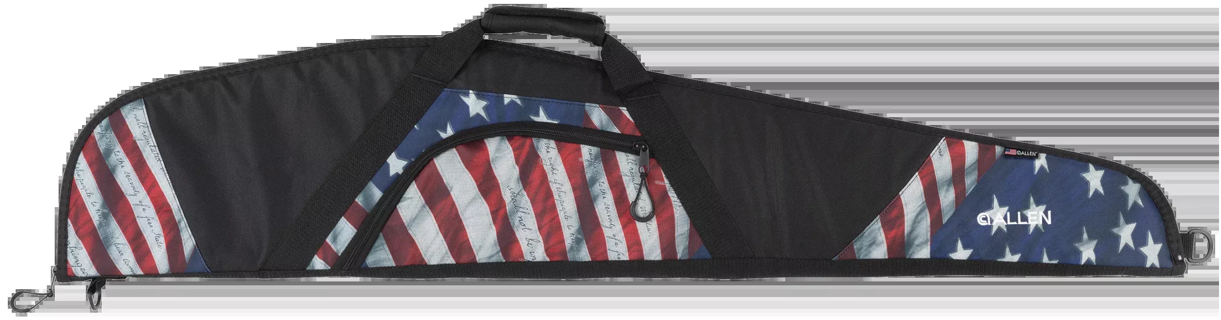 Allen Centennial Rifle Case, 46 inch, Endura Fabric, Stars & Stripes, Lockable, Thick Foam, 69146