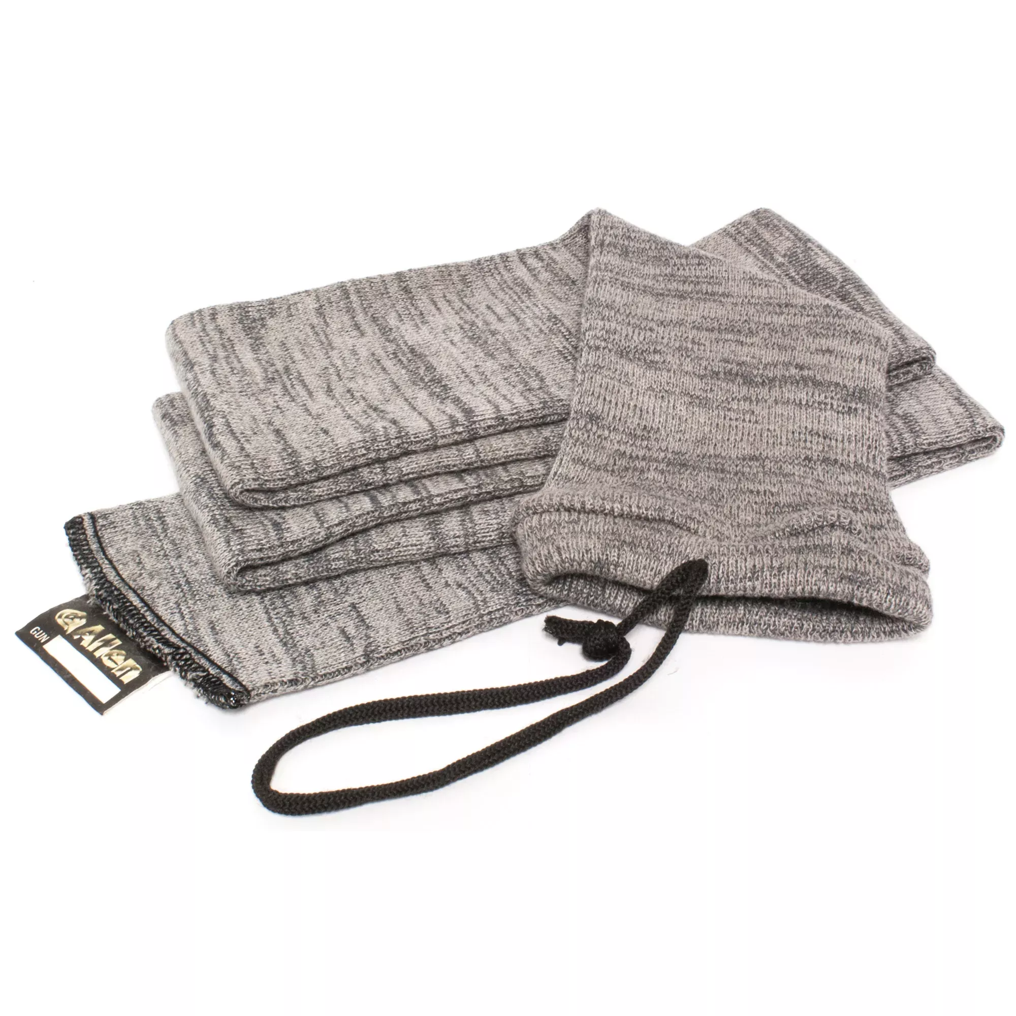 Allen Company Knit Gun Sock 52-inch, Gray, Silicone-Treated, 6-Pack for Rifles/Shotguns – 13160