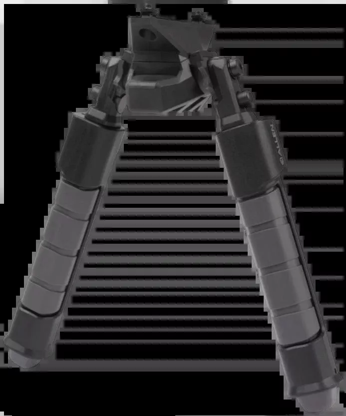 Allen Helix Polymer Bipod, Low M-LOK Mount with 8–11 in Adjustable Legs, Polymer/Aluminum Construction – 5203