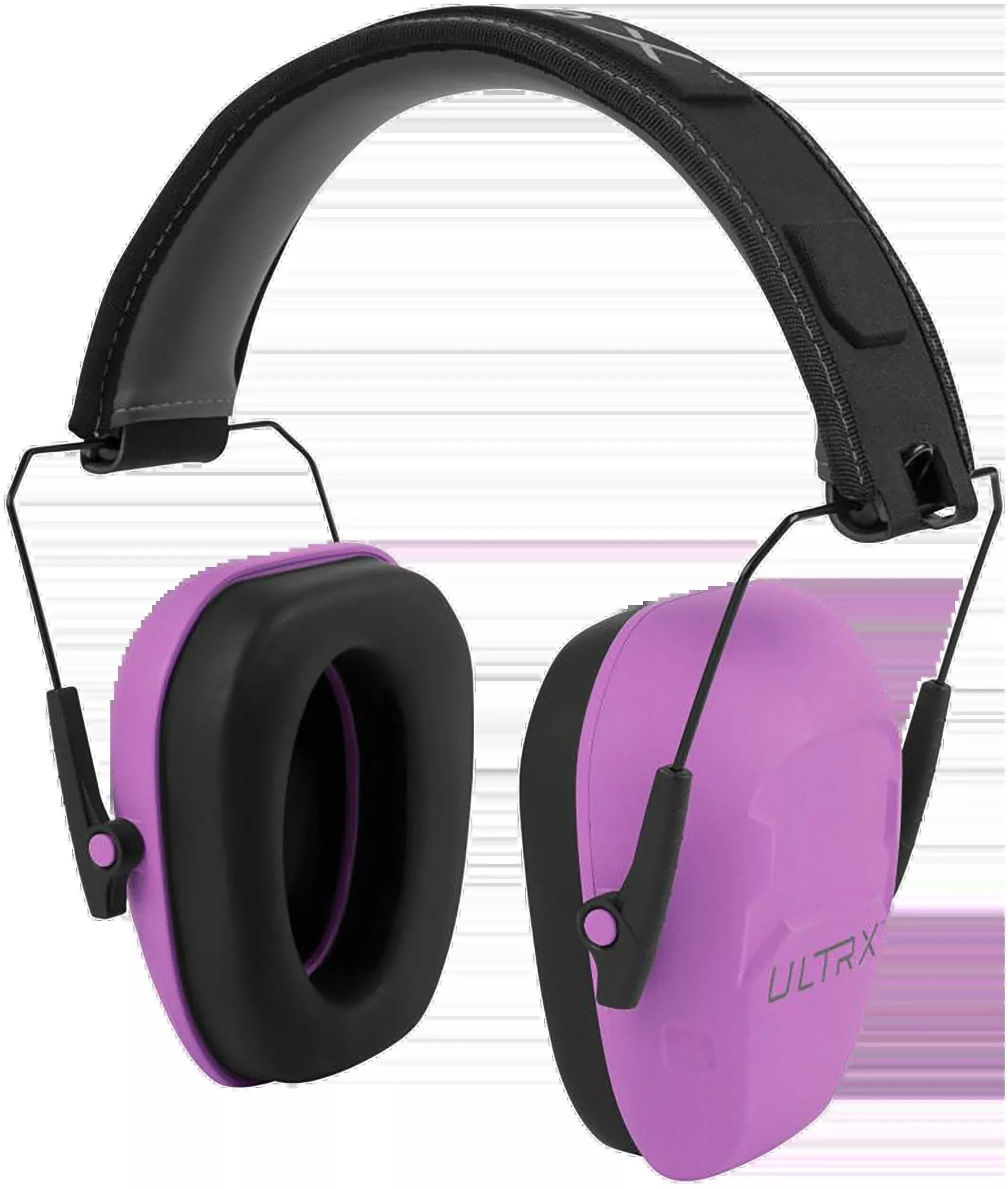 Allen ULTRX Shield Passive Earmuff, 23 dB Noise Reduction, Slim Foldable Design, Plum – 4105