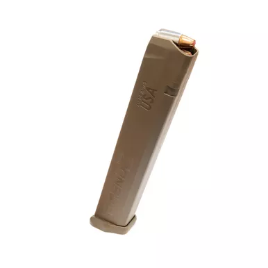 Amend2 A2-Stick 34-Round Glock Magazine - FDE