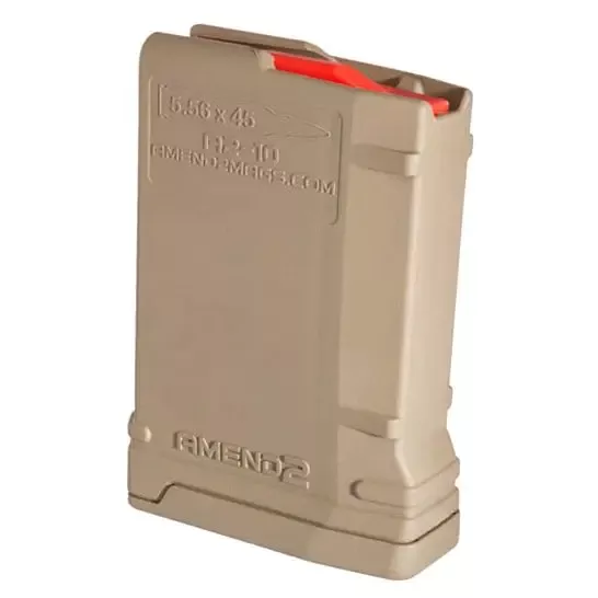 Amend2 Mod 2 Flat Dark Earth|10 Mag AR15| 223 Wylde/5.56 NATO/.300 Blackout
