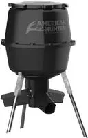 American Hunter Gravity Feeder W/Nesting Hopper 30 Gallon Capacity Black