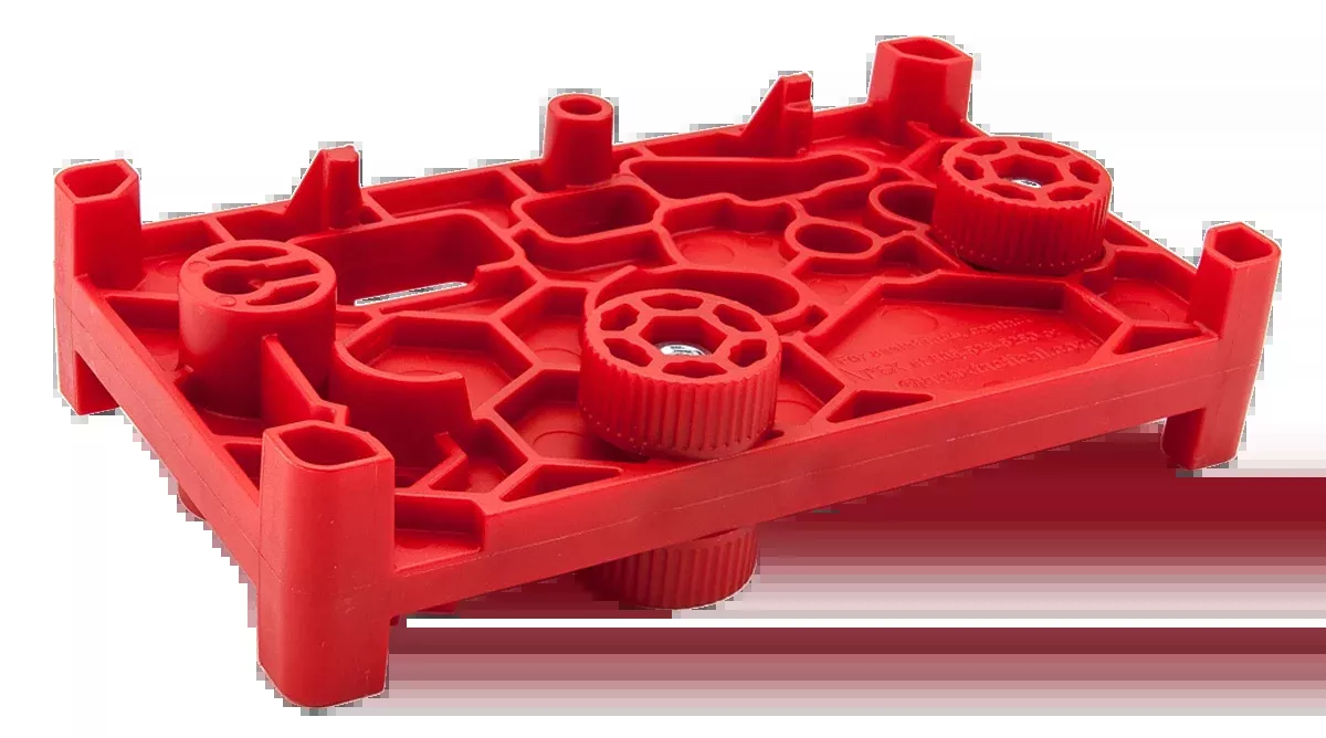 Apex Tactical Specialties Armorer's Block for S&W M&P & Glock Pistols, Red Polymer, 104001