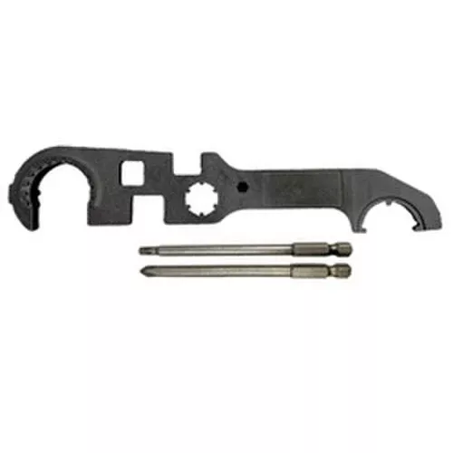 AR-15 ARMORER WRENCH - MATTE, 4" T25 AND 4" PHILLIPS DRIVER