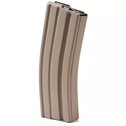 AR-15 SS MAGAZINE - FDE W/ ORANGE FLWR, 30/RD