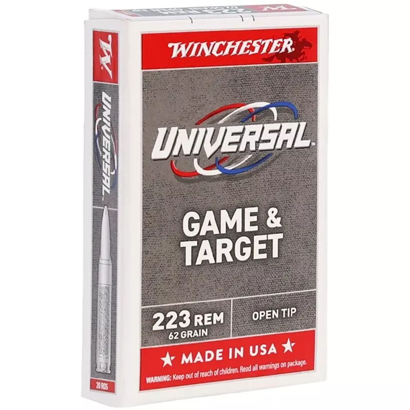 AR-15 | Winchester .223 Wylde Ammunition | 62 Grain | Box of 20