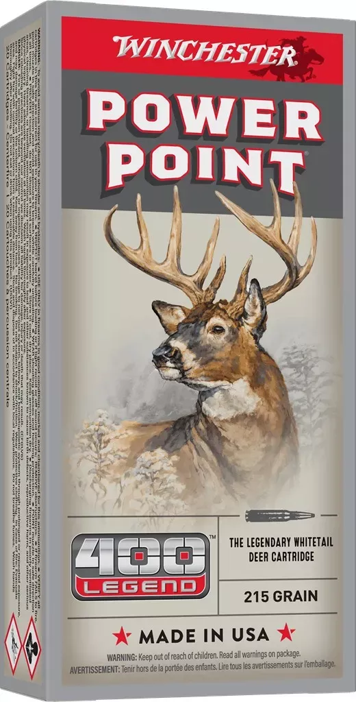 AR-15 | Winchester .400 Legend Ammunition | 215 Grain | Box of 20