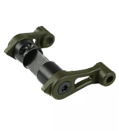 Armaspec Fulcrum45/90 Ambi Safety Selector - Short or Full Throw Configurable, Fits AR-15, OD Green