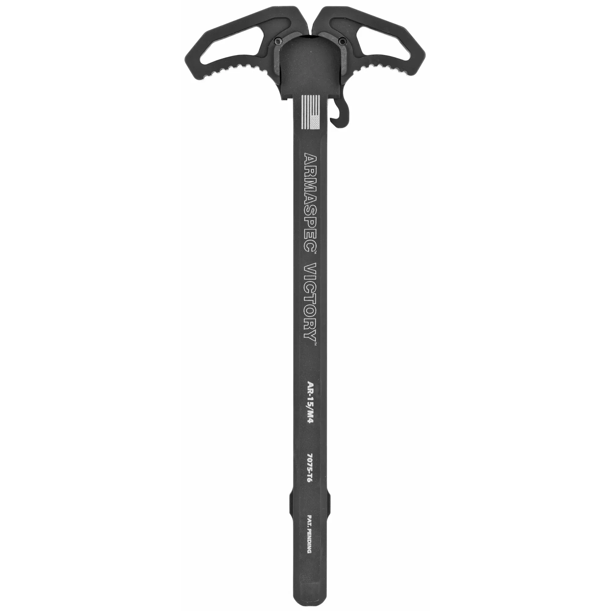 Armaspec Victory Ambidextrous AR-15 Charging Handle, Gas Vents, 7075-T6 Aluminum, ARM161-BLK