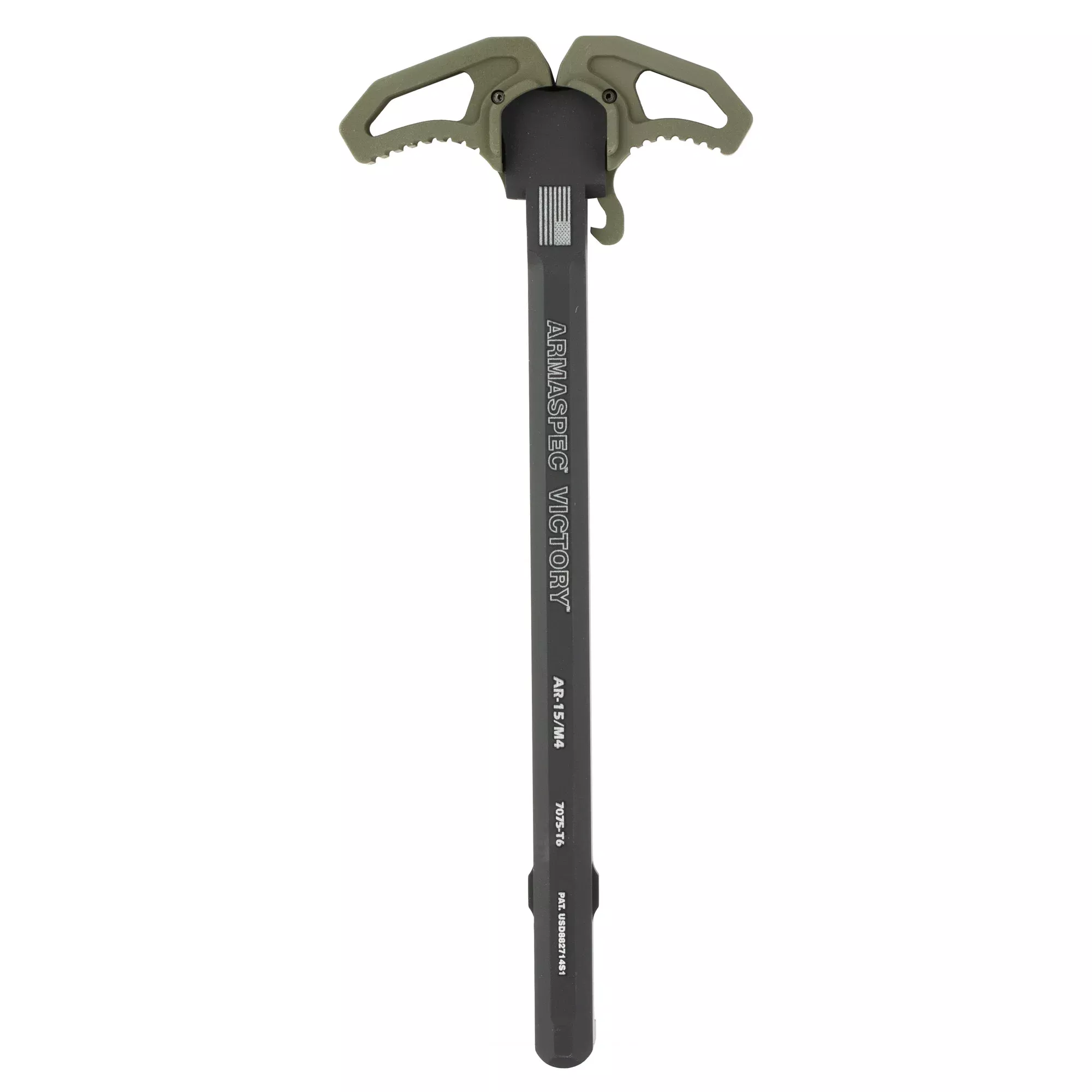 Armaspec Victory Ambidextrous AR-15 Charging Handle, Olive Drab Green, ARM161-ODG