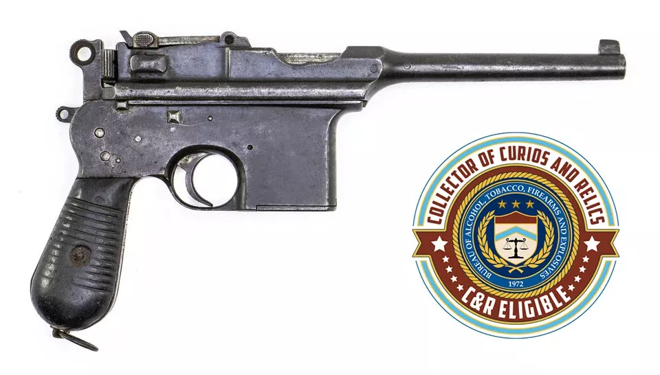 Astra Model 900 7.63x25 Mauser/9mm Largo Pistol - C&R Eligible