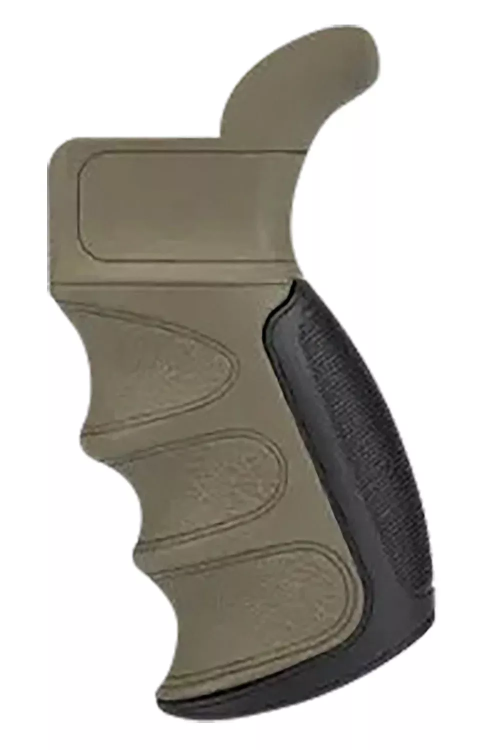 ATI Outdoors A5202347 X1Flat Dark Earth Suregrip Rubber with Finger Grooves Fits AR Platform