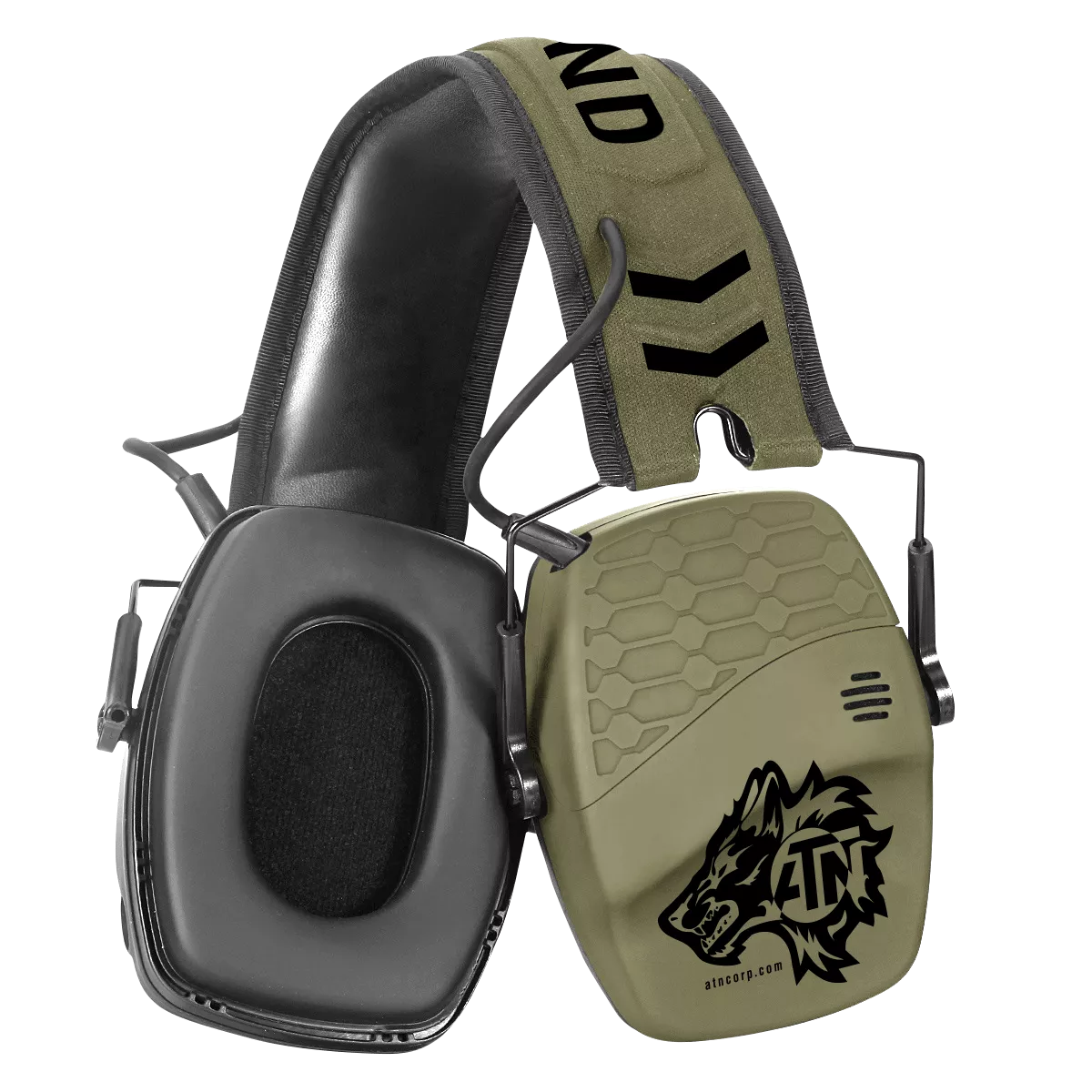 ATN ACPROTXSND X-Sound Hearing Protector 22 dB OD Green