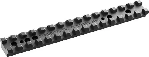 AUDERE NATO RAIL TIKKA T3/T3X – 20 MOA BLACK
