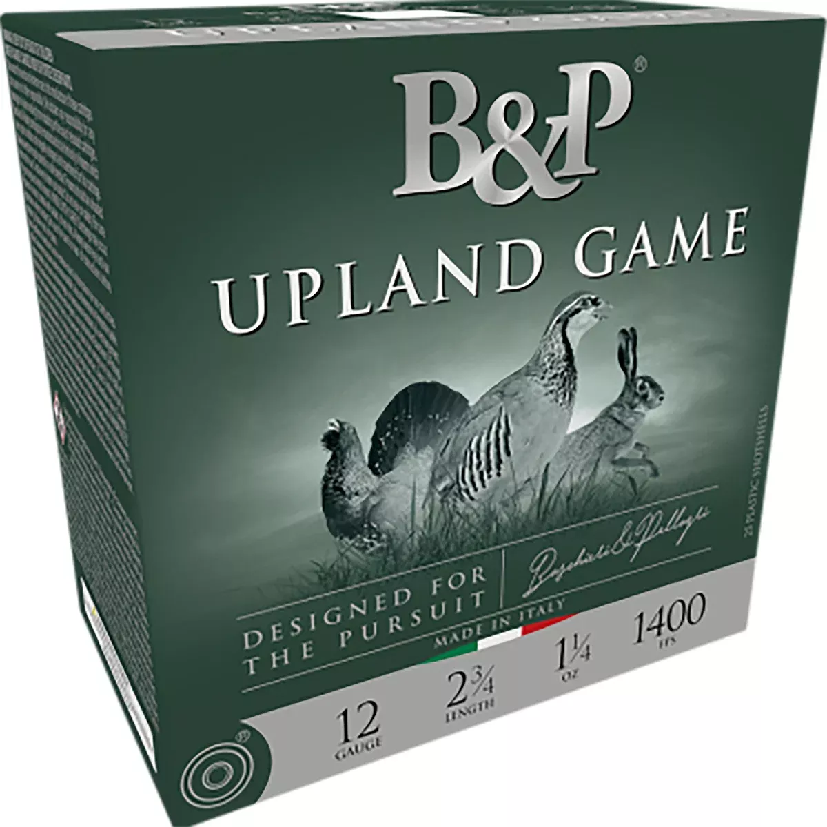 B&p Ammunition 12B14UP5 Upland Game12Gauge 2.75" 1 1/4oz 5Shot 25 Per Box/10 Case