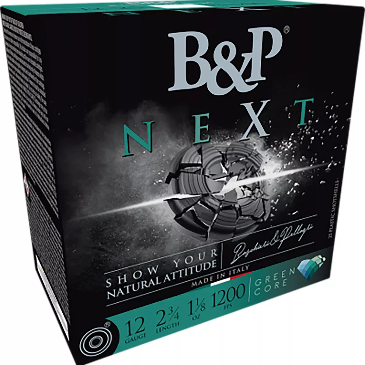 B&p Ammunition 12B1NX9 Next12Gauge 2.75" 1oz 9Shot 25 Per Box/10 Case