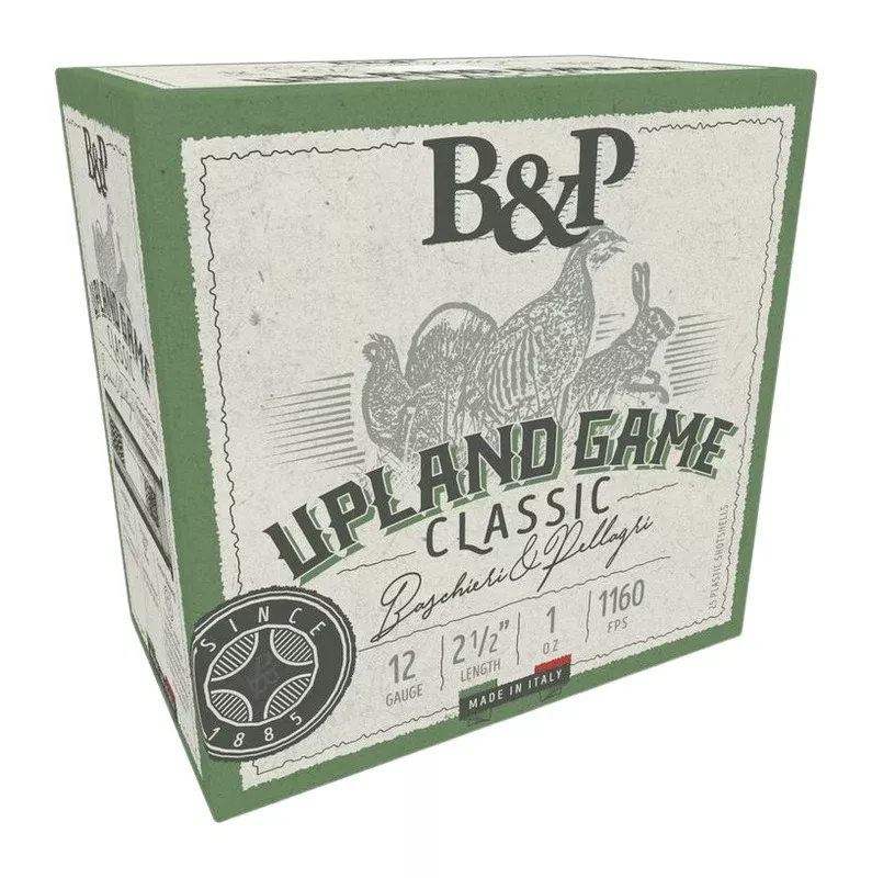 B&p Ammunition 12B1UP75 Upland Game Classic 12Gauge 2.50" 1oz 7.5Shot 25 Per Box/10 Case