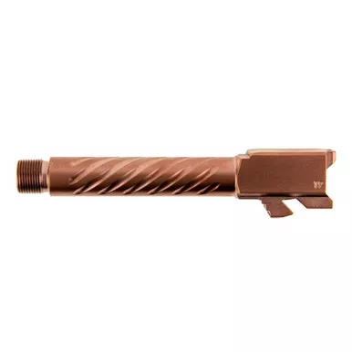 Ballistic Advantage Premium Series Glock 19 9MM 4.5" Threaded Barrel - 1/2x28, Spiral Fluting, For Glock 19 Gen 3-5, QPQ Corrosion Resistant, Black