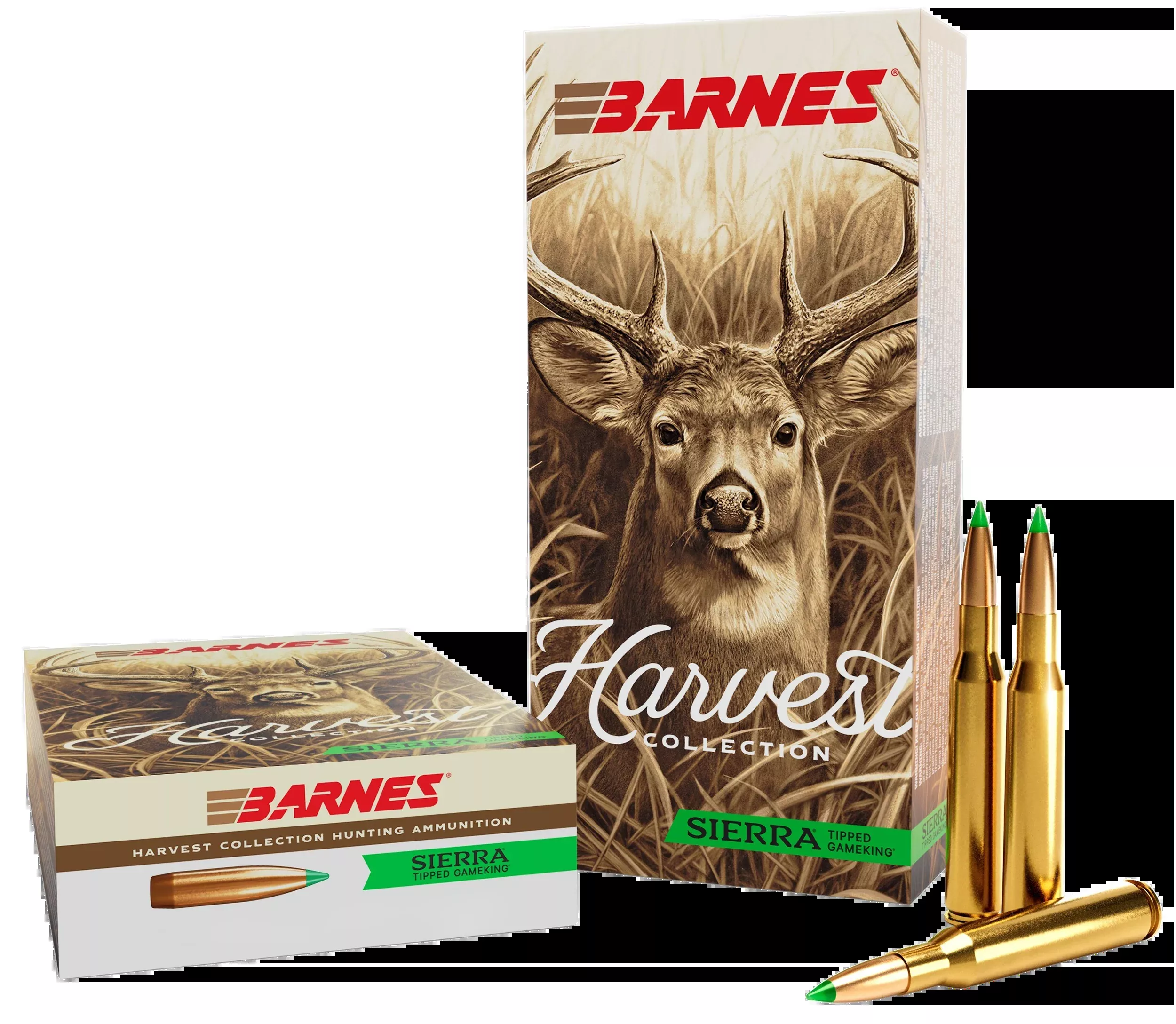 Barnes Bullets Harvest 7mm-08 Rem 150gr Sierra Tipped GameKing Rifle Ammo 20rd Box 32520