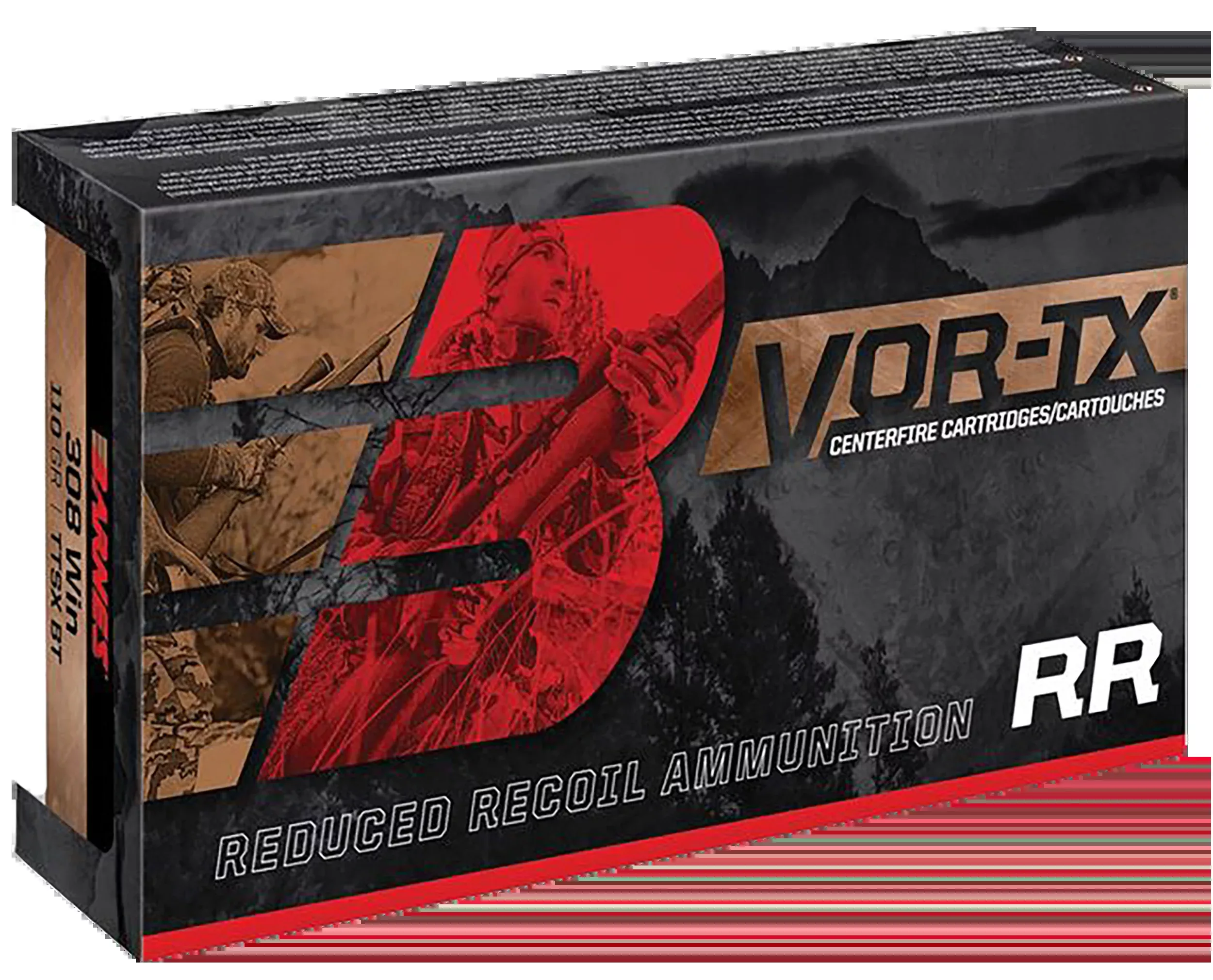 Barnes Bullets VOR-TX RR Reduced Recoil .300 Win Mag 130gr TTSX Boat Tail Rifle Ammo 32239